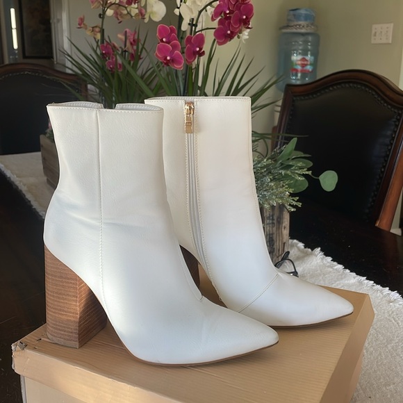 Princess Polly Billini Tio Boots White - Picture 3 of 5